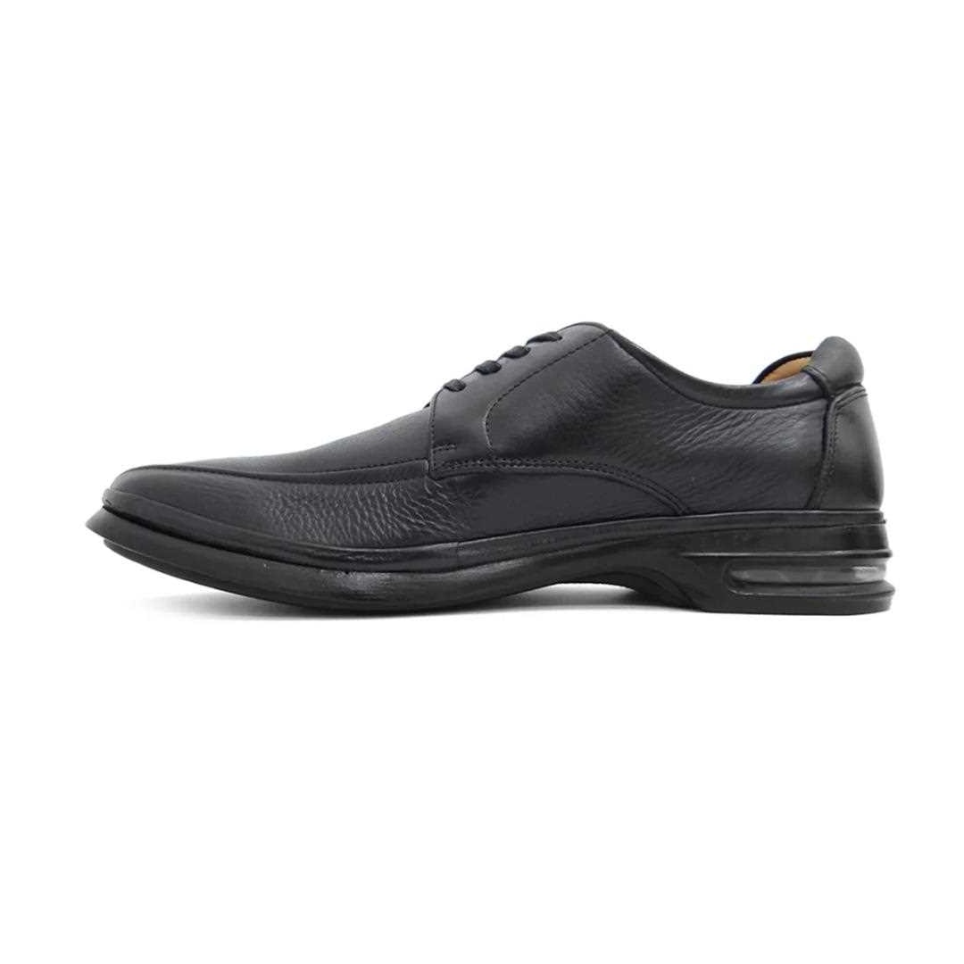 Sapato Anatomic Gel Couro Com Amortecedor 6912 Preto Sapato Anatomic Gel Couro Com Amortecedor 6912 Preto