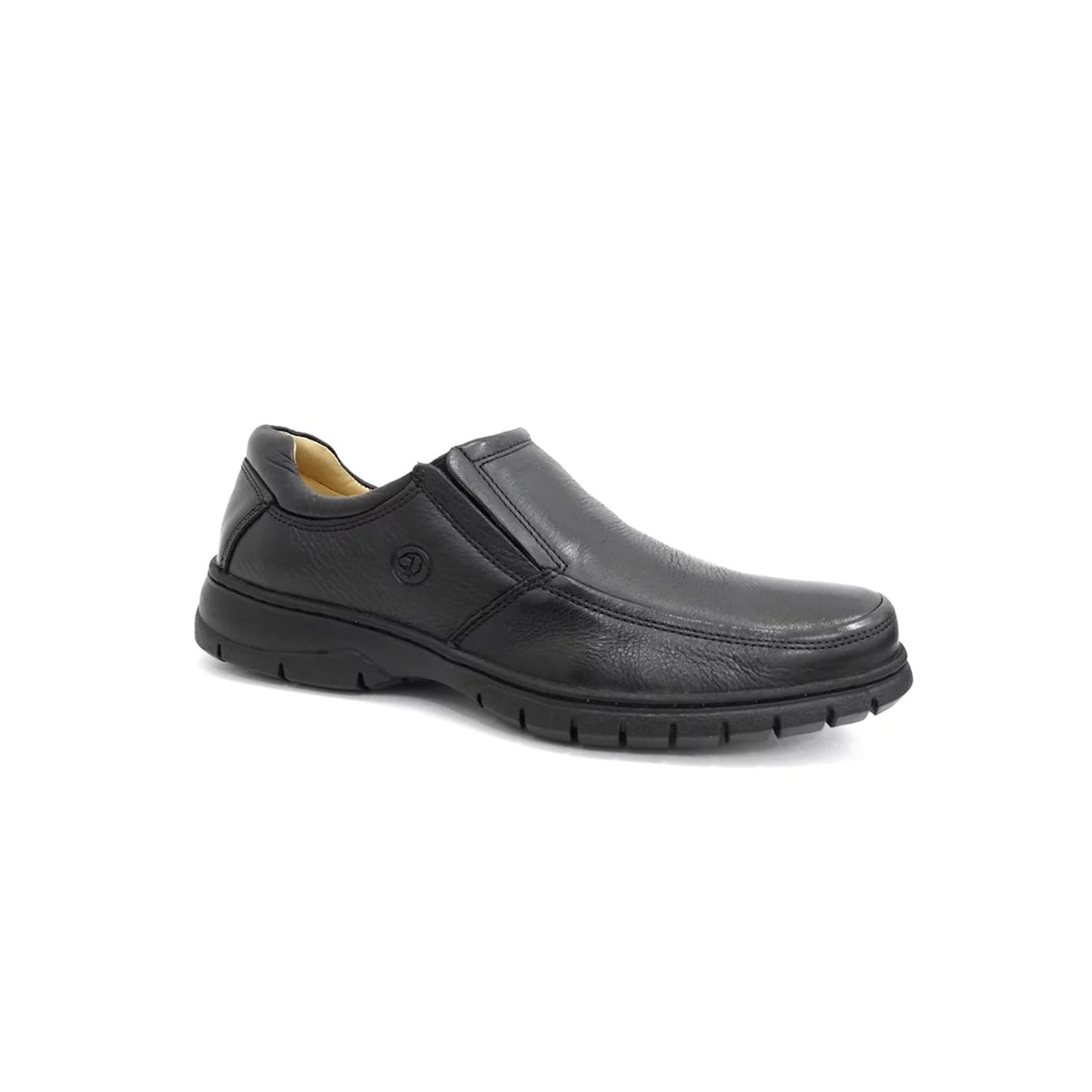 Sapato Anatomic Gel Couro Com Amortecedor 7902 Preto Sapato Anatomic Gel Couro Com Amortecedor 7902 Preto