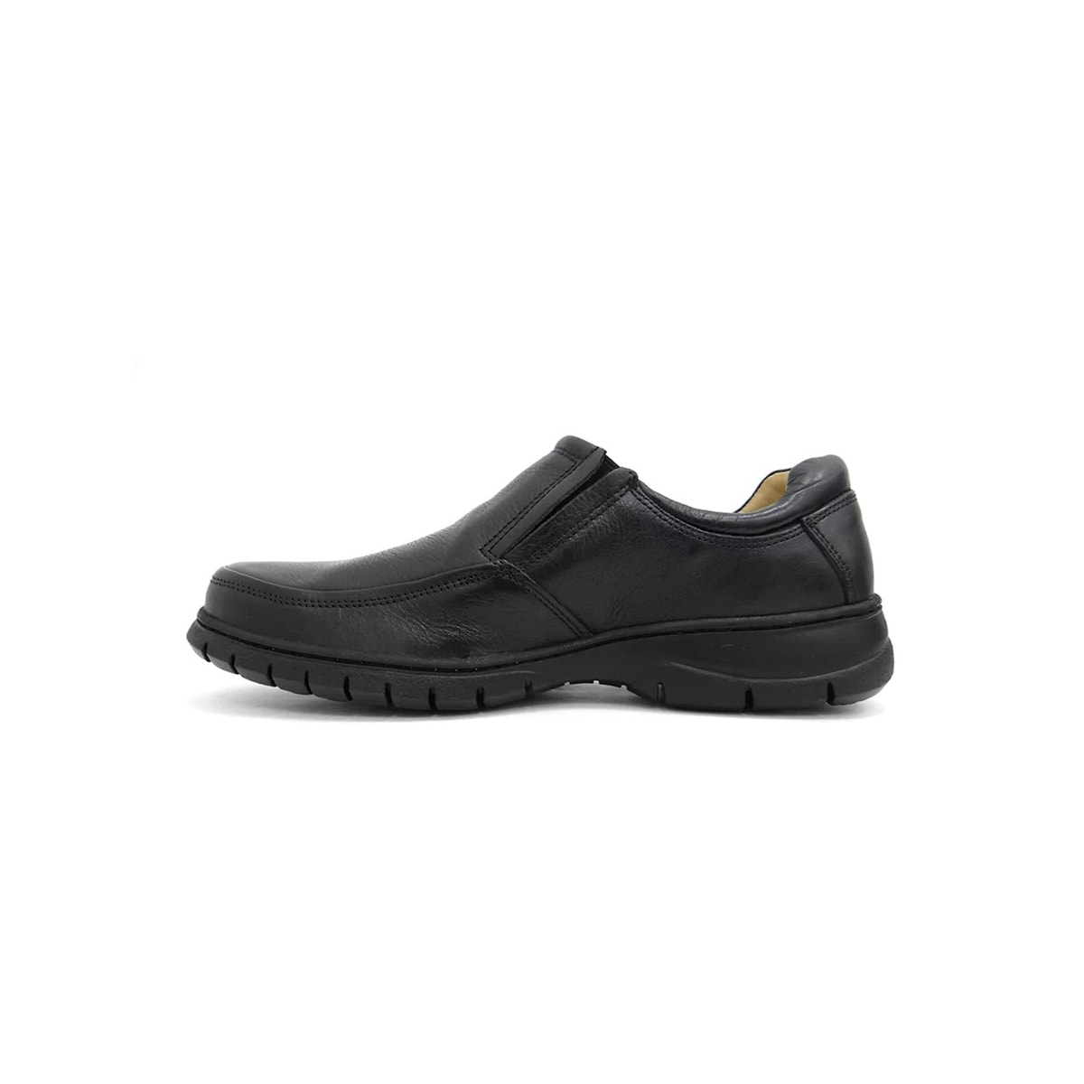 Sapato Anatomic Gel Couro Com Amortecedor 7902 Preto Sapato Anatomic Gel Couro Com Amortecedor 7902 Preto
