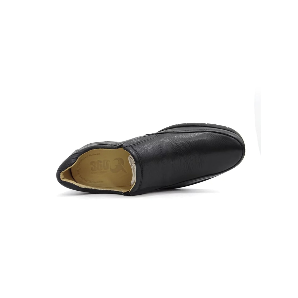 Sapato Anatomic Gel Couro Com Amortecedor 7902 Preto Sapato Anatomic Gel Couro Com Amortecedor 7902 Preto