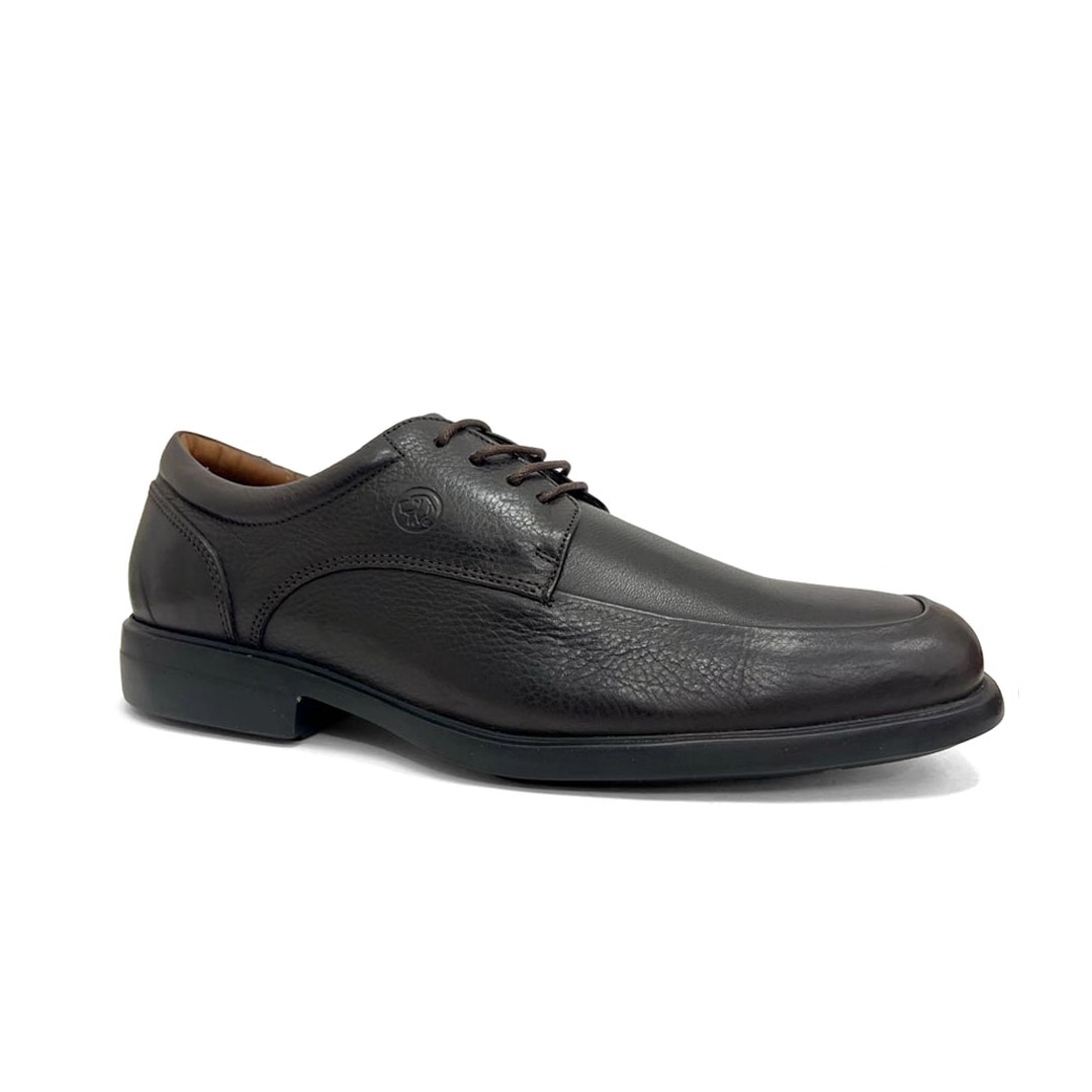 Sapato Anatomic Gel Couro Ultraleve 5929 Brown