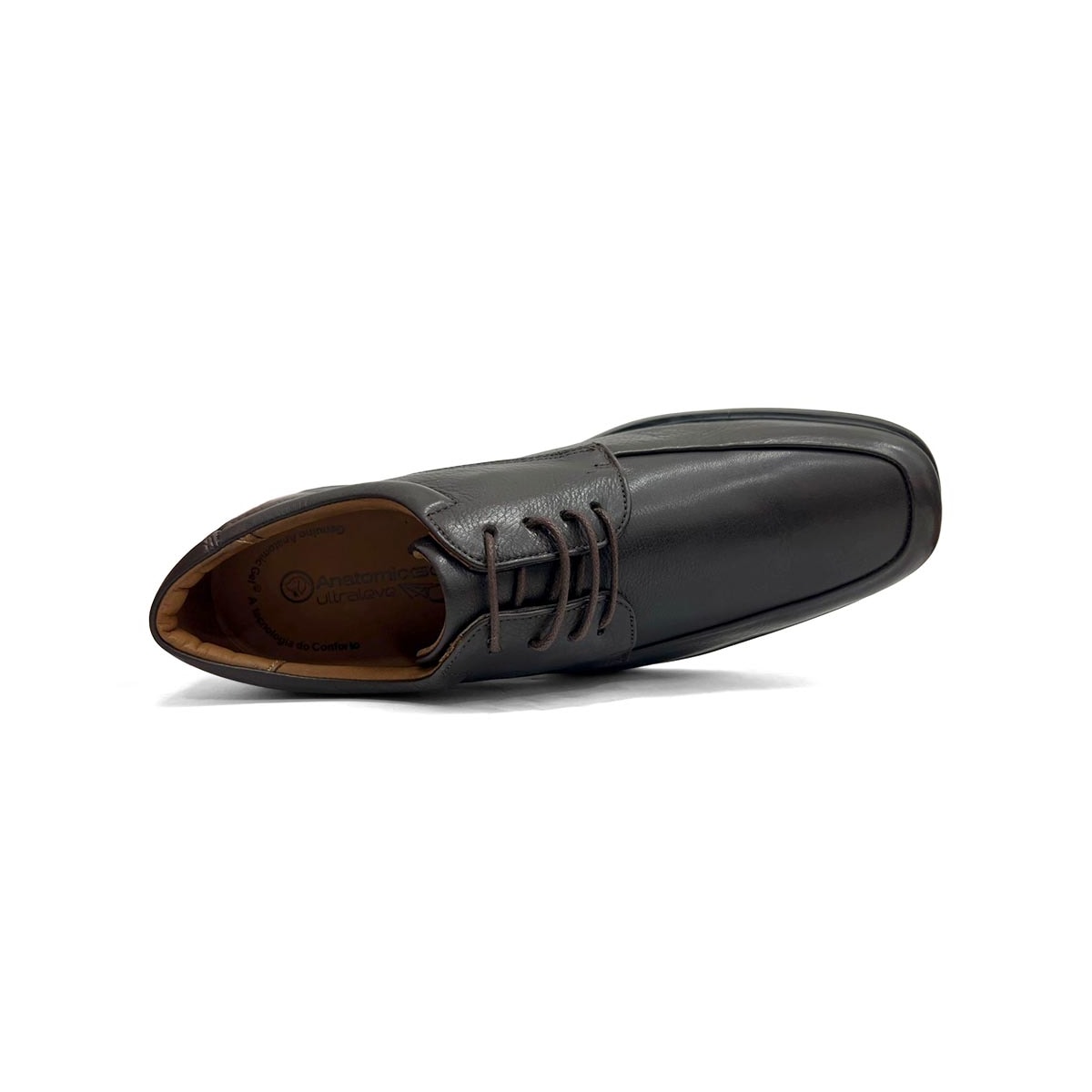 Sapato Anatomic Gel Couro Ultraleve 5929 Brown Sapato Anatomic Gel Couro Ultraleve 5929 Brown