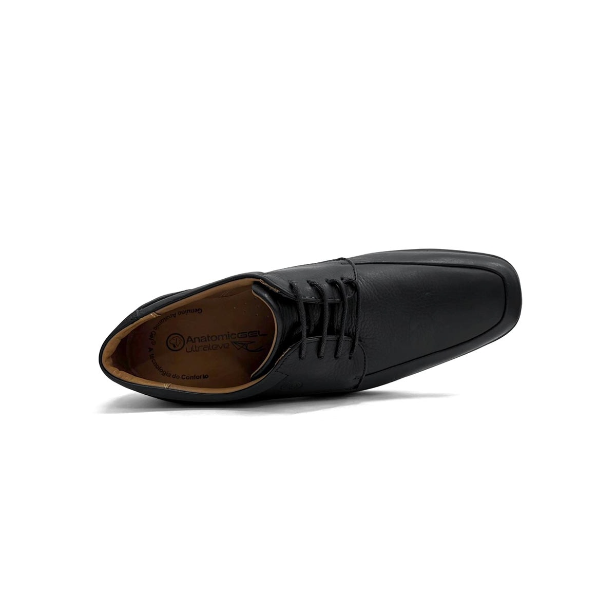 Sapato Anatomic Gel Couro Ultraleve 5929 Preto Sapato Anatomic Gel Couro Ultraleve 5929 Preto