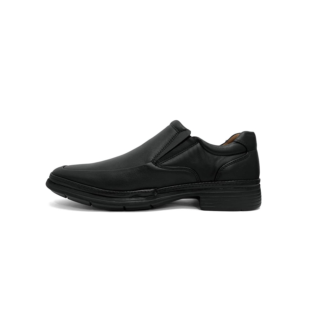 Sapato Anatomic Gel Couro Ultraleve 8616 Preto Sapato Anatomic Gel Couro Ultraleve 8616 Preto