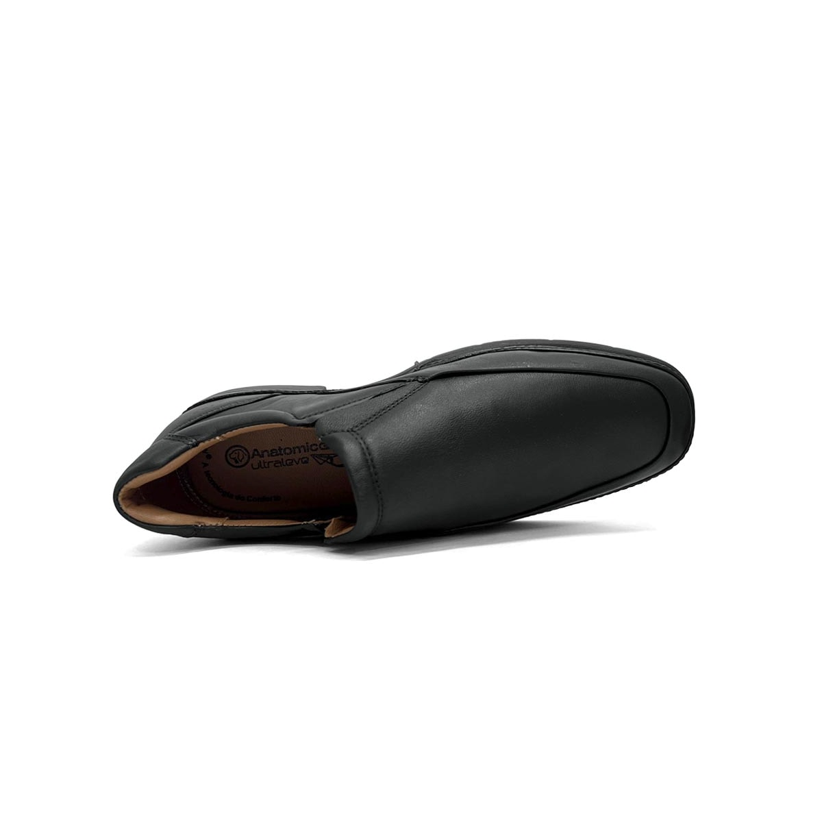 Sapato Anatomic Gel Couro Ultraleve 8616 Preto Sapato Anatomic Gel Couro Ultraleve 8616 Preto