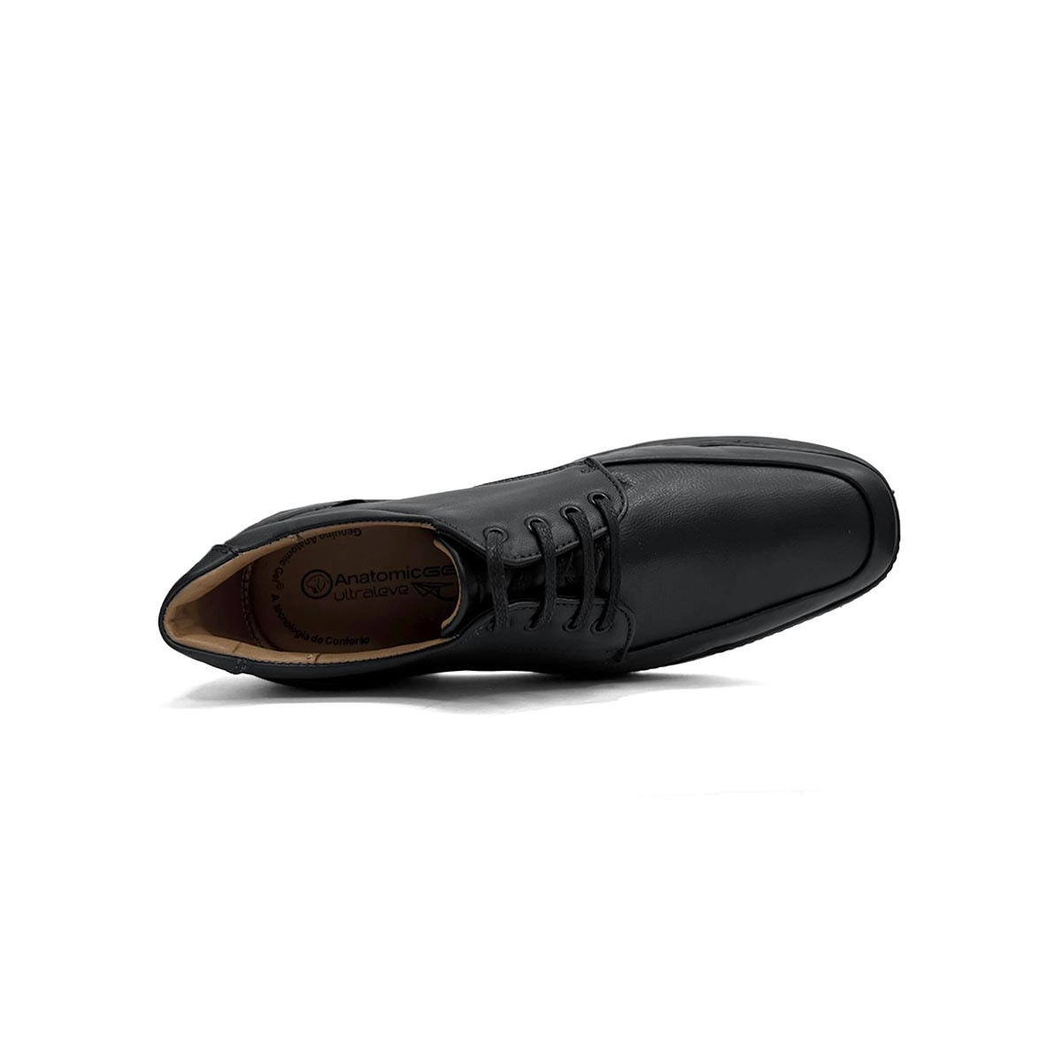 Sapato Anatomic Gel Couro Ultraleve 8621 Preto Sapato Anatomic Gel Couro Ultraleve 8621 Preto