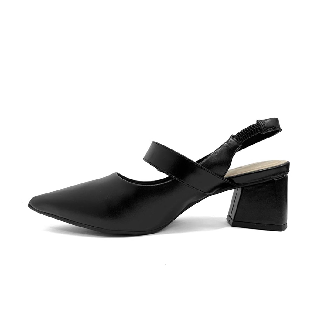 Sapato Bebecê Feminino Slingback T3838-555 Preto Sapato Bebecê Feminino Slingback T3838-555 Preto