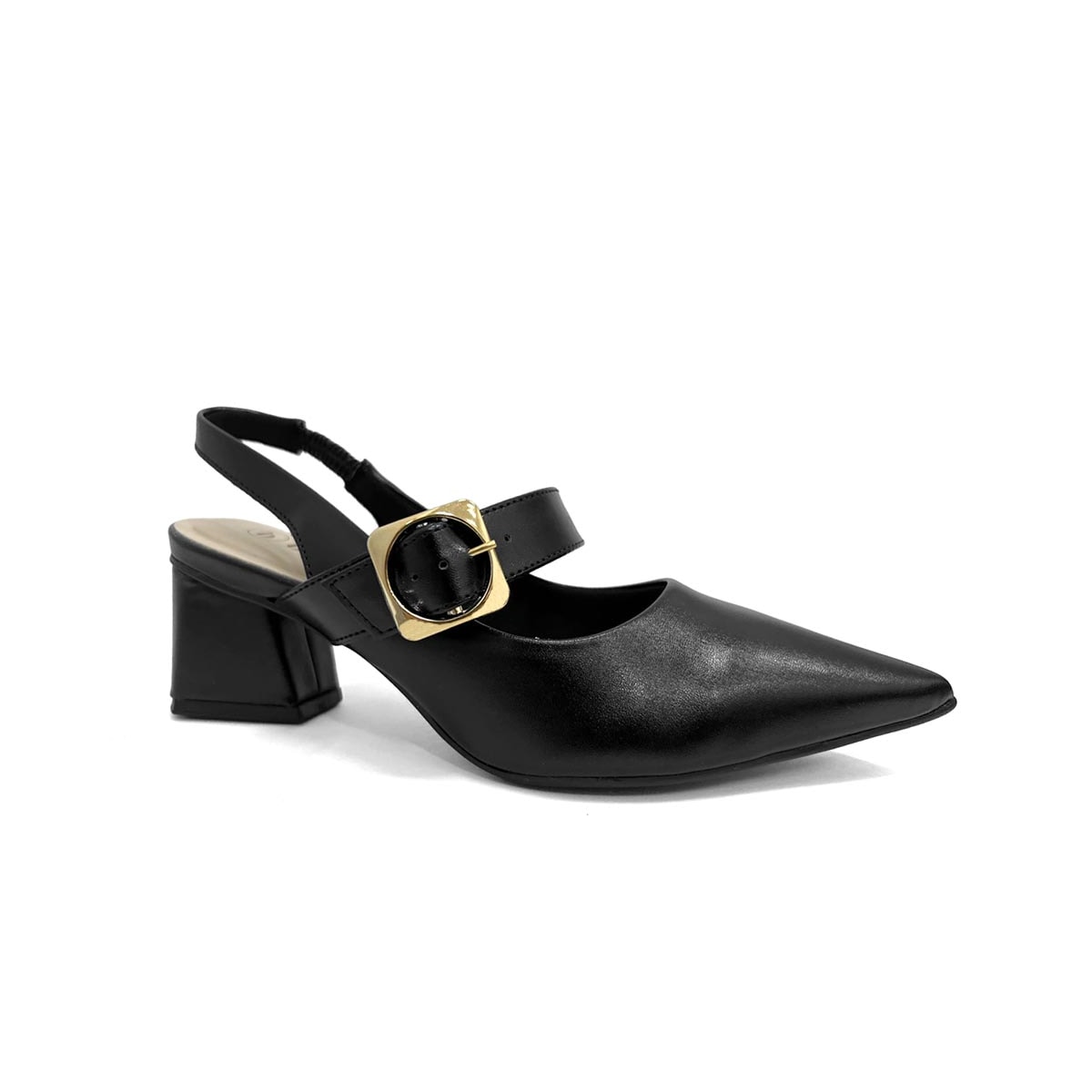 Sapato Bebecê Feminino Slingback T3838-555 Preto Sapato Bebecê Feminino Slingback T3838-555 Preto
