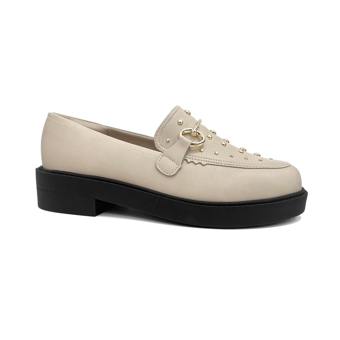 Sapato Bebecê Mocassim T2419-690 Aveia Sapato Bebecê Mocassim T2419-690 Aveia