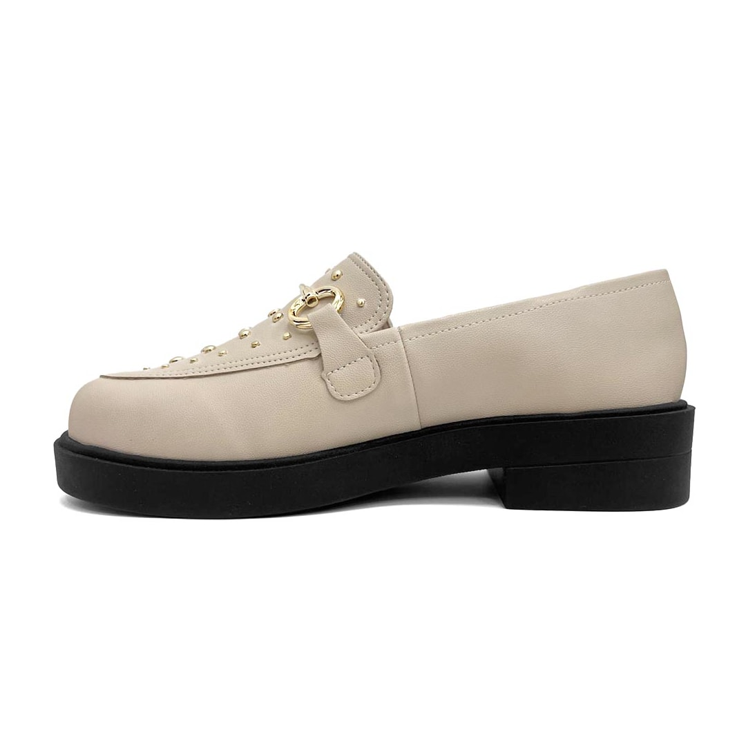 Sapato Bebecê Mocassim T2419-690 Aveia