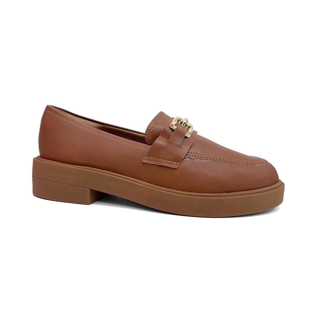 Sapato Bebecê Mocassim T2419-693 Pecan