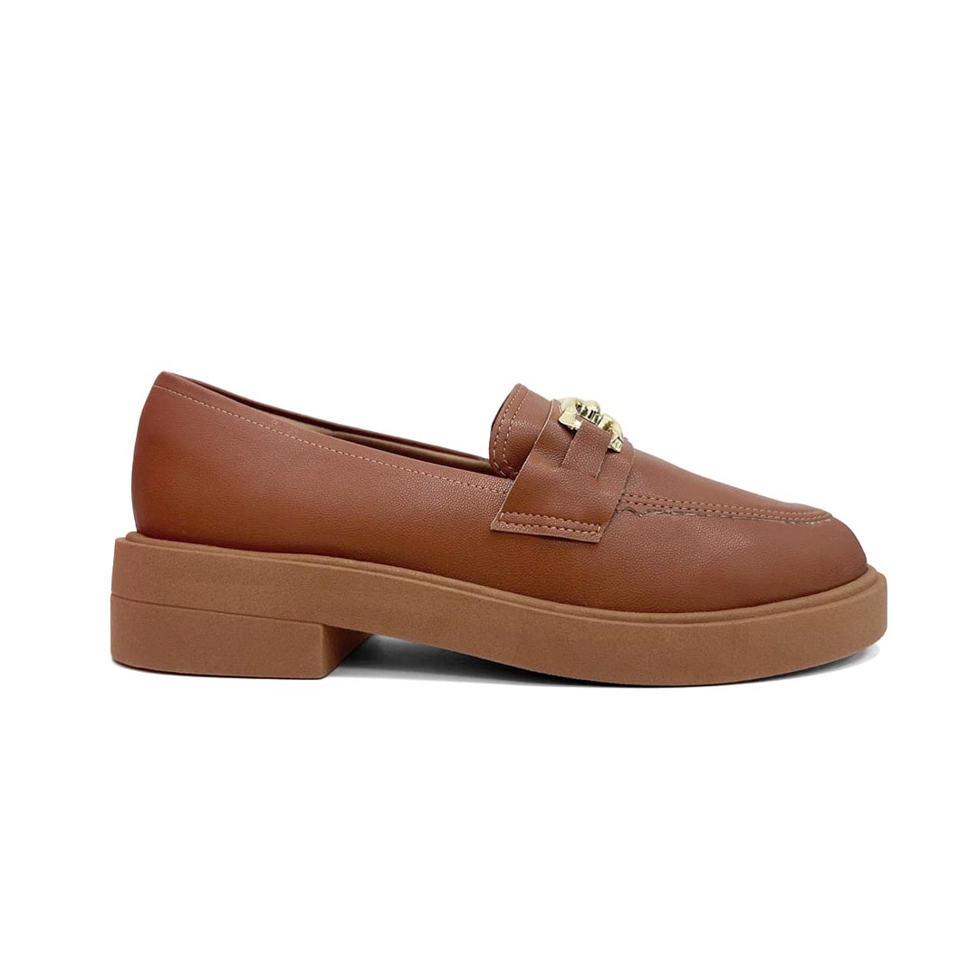 Sapato Bebecê Mocassim T2419-693 Pecan