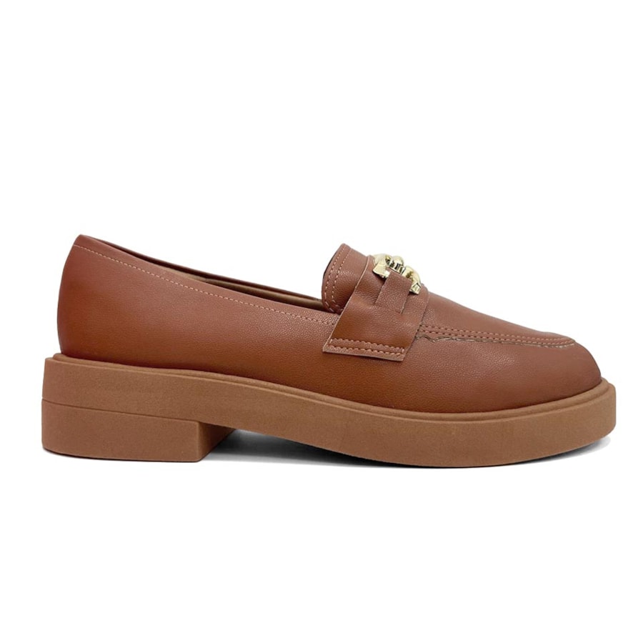 Sapato Bebecê Mocassim T2419-693 Pecan