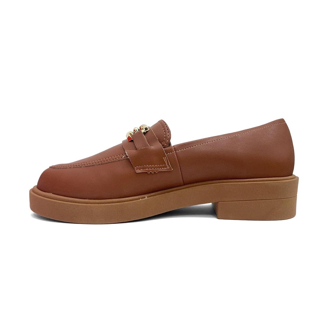 Sapato Bebecê Mocassim T2419-693 Pecan