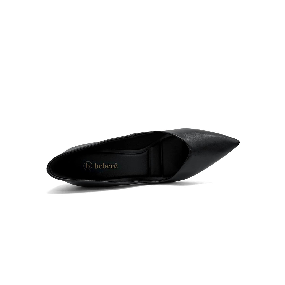 Sapato Bebecê Scarpin Bico Fino T3838-553 Preto