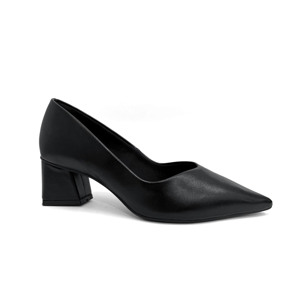 Sapato Bebecê Scarpin Bico Fino T3838-553 Preto Sapato Bebecê Scarpin Bico Fino T3838-553 Preto