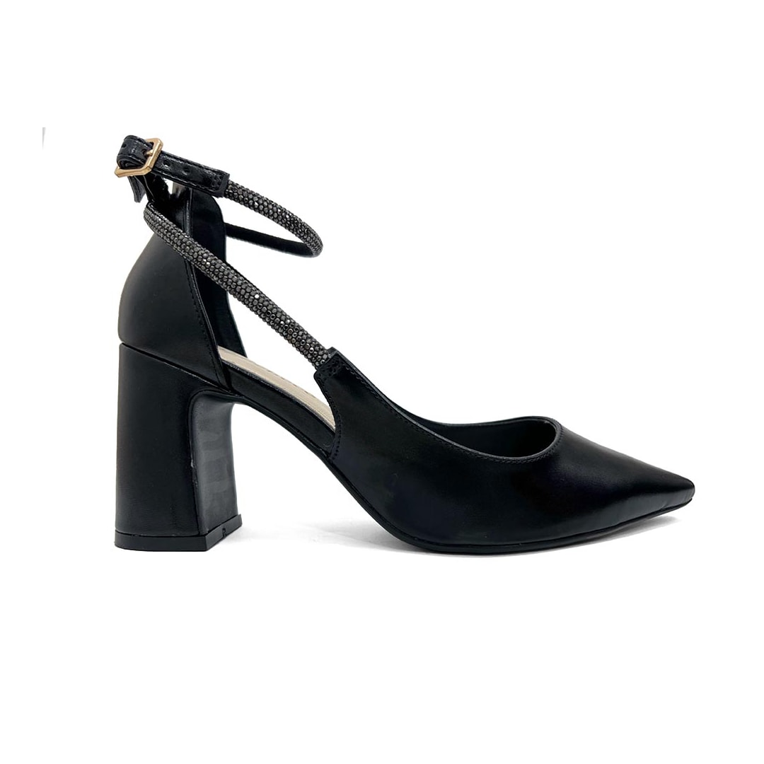 Sapato Bebecê Scarpin Bico Fino T7021-204 Preto Sapato Bebecê Scarpin Bico Fino T7021-204 Preto