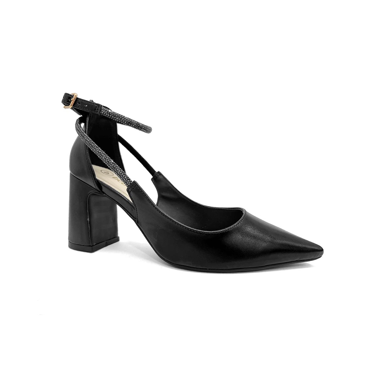 Sapato Bebecê Scarpin Bico Fino T7021-204 Preto Sapato Bebecê Scarpin Bico Fino T7021-204 Preto
