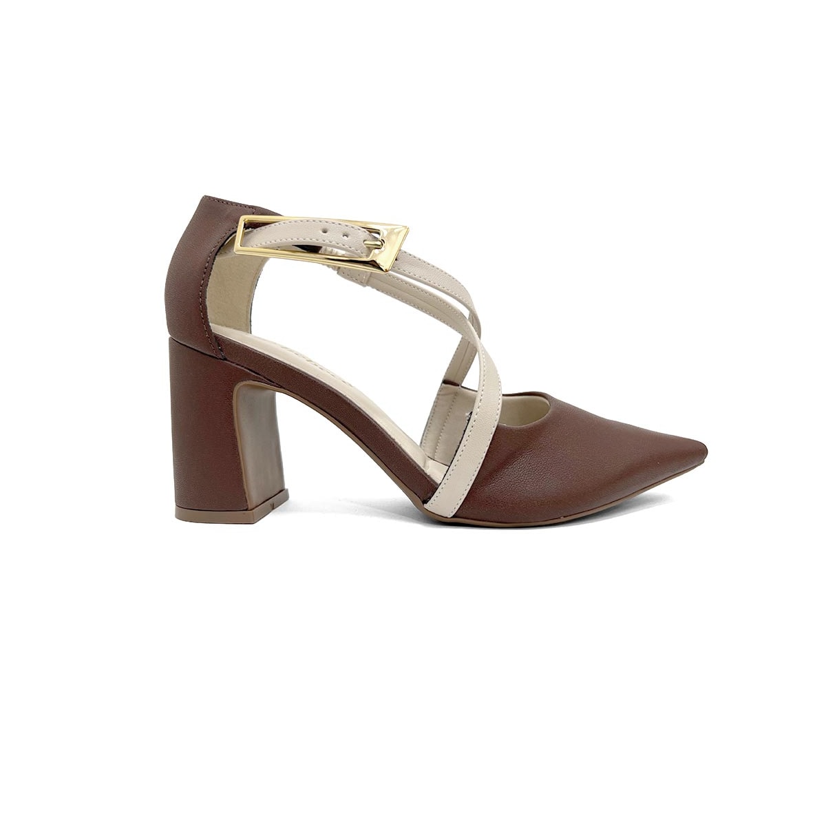 Sapato Bebecê Scarpin Bico Fino T7021-222 Chocolate Sapato Bebecê Scarpin Bico Fino T7021-222 Chocolate