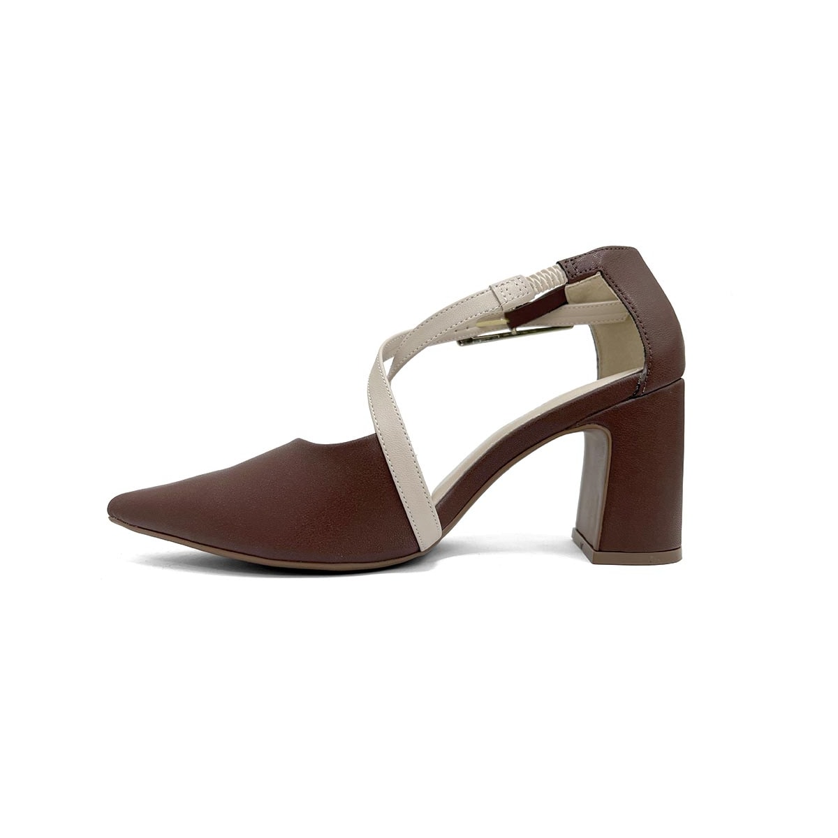 Sapato Bebecê Scarpin Bico Fino T7021-222 Chocolate Sapato Bebecê Scarpin Bico Fino T7021-222 Chocolate