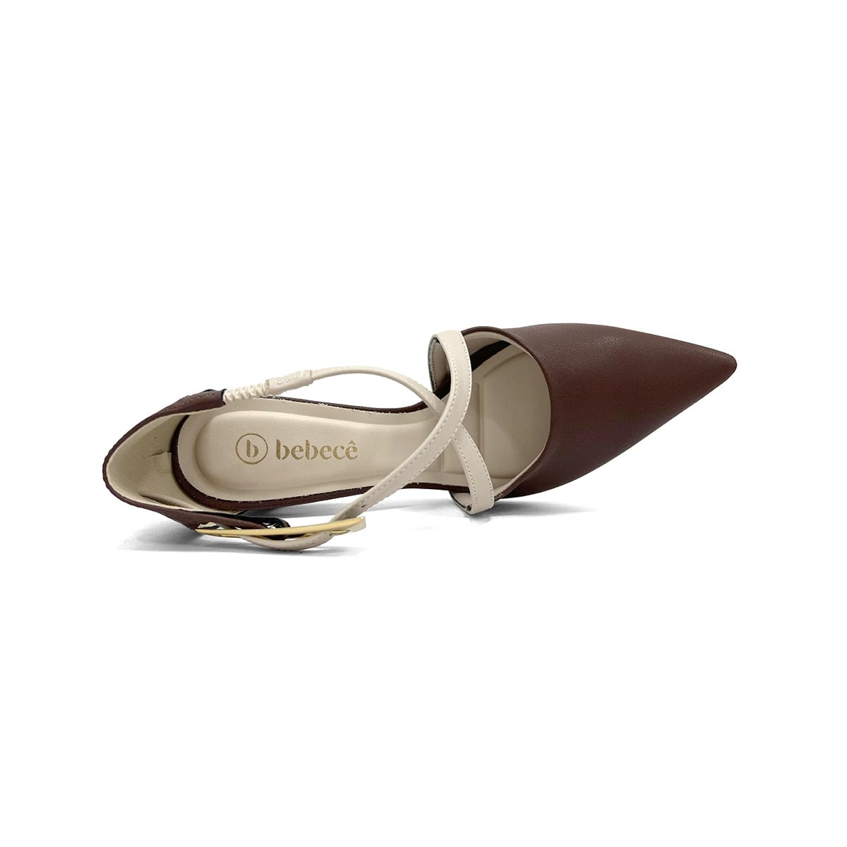 Sapato Bebecê Scarpin Bico Fino T7021-222 Chocolate Sapato Bebecê Scarpin Bico Fino T7021-222 Chocolate