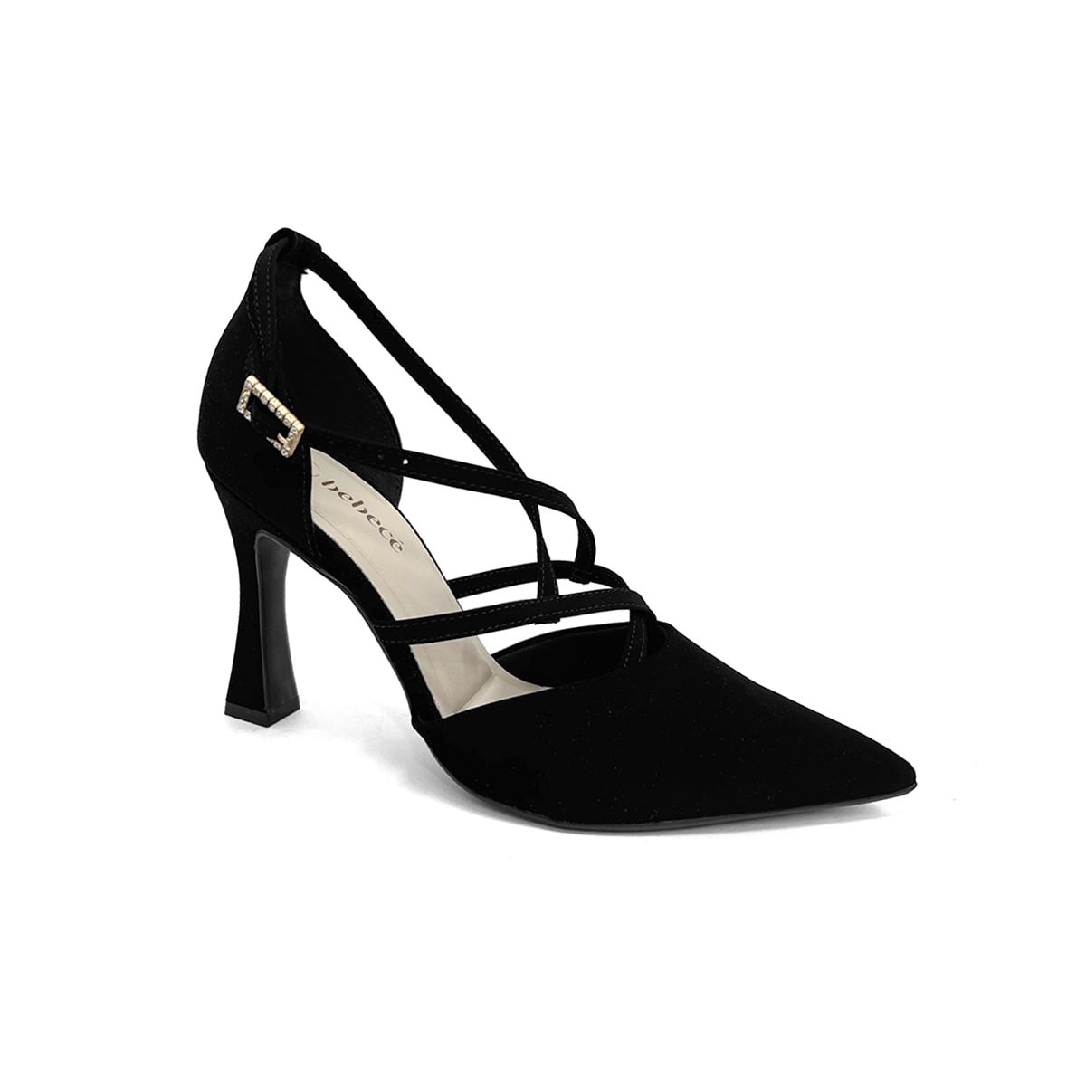 Sapato Bebecê Scarpin Bico Fino T9419-230 Preto Sapato Bebecê Scarpin Bico Fino T9419-230 Preto