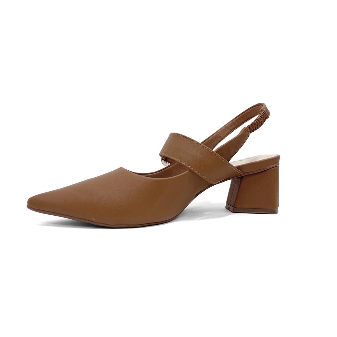 Sapato Bebecê Slingback Boneca T3838-537 Canela