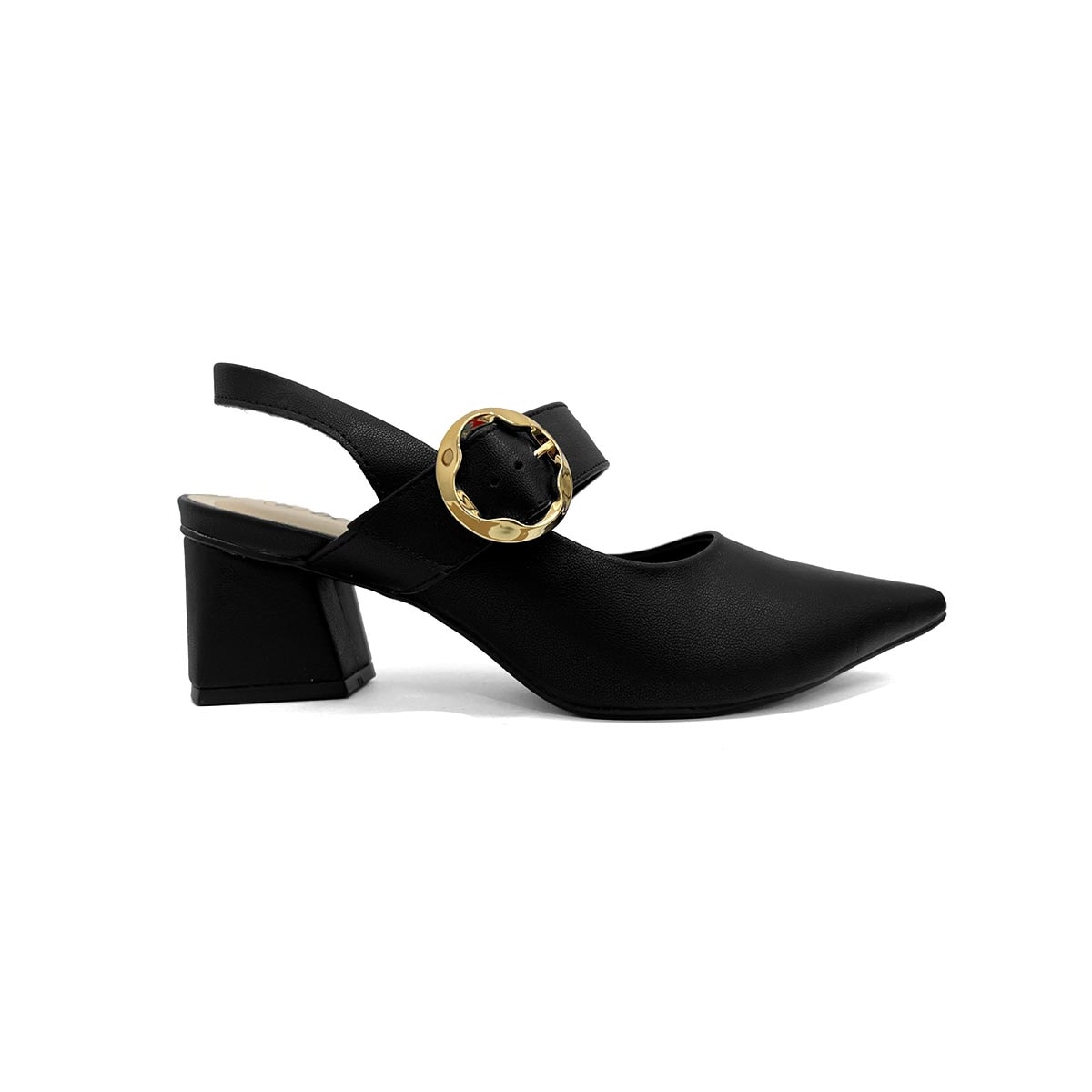 Sapato Bebecê Slingback Boneca T3838-537 Preto Sapato Bebecê Slingback Boneca T3838-537 Preto