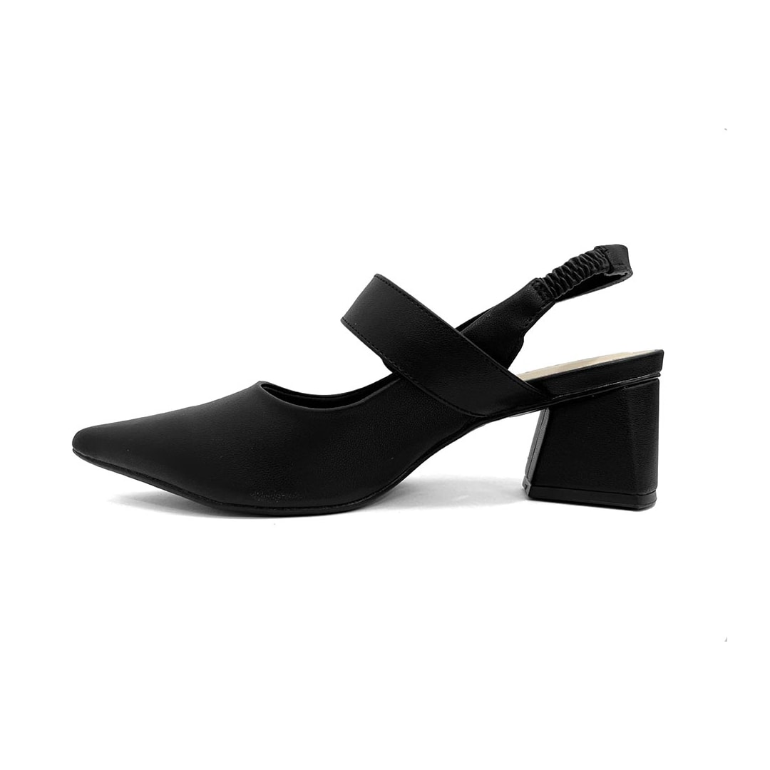 Sapato Bebecê Slingback Boneca T3838-537 Preto Sapato Bebecê Slingback Boneca T3838-537 Preto