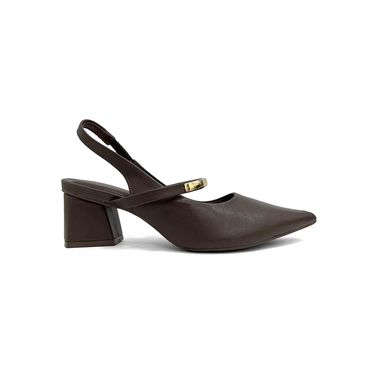 Sapato Bebecê Slingback T3838-578 Expresso Sapato Bebecê Slingback T3838-578 Expresso