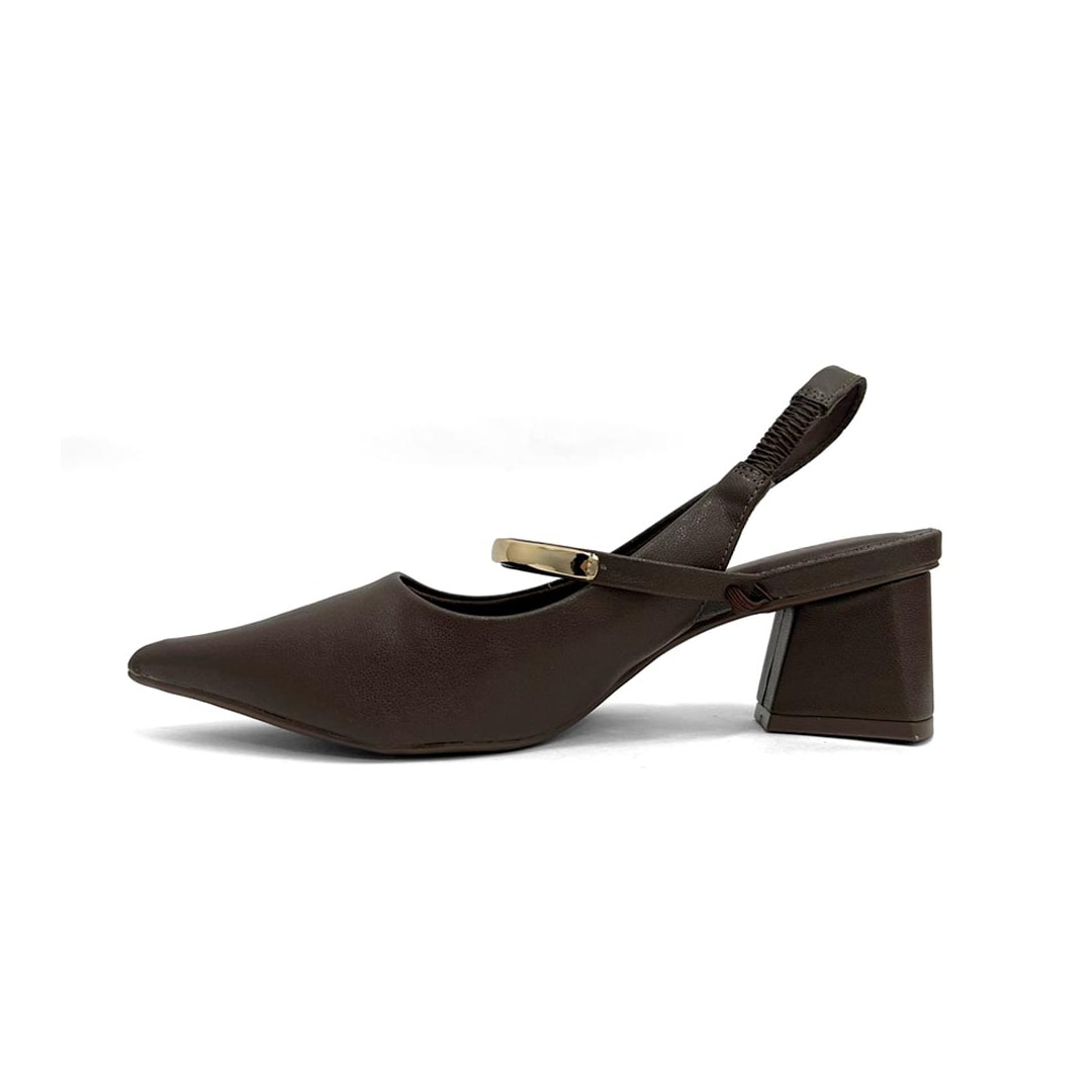 Sapato Bebecê Slingback T3838-578 Expresso Sapato Bebecê Slingback T3838-578 Expresso