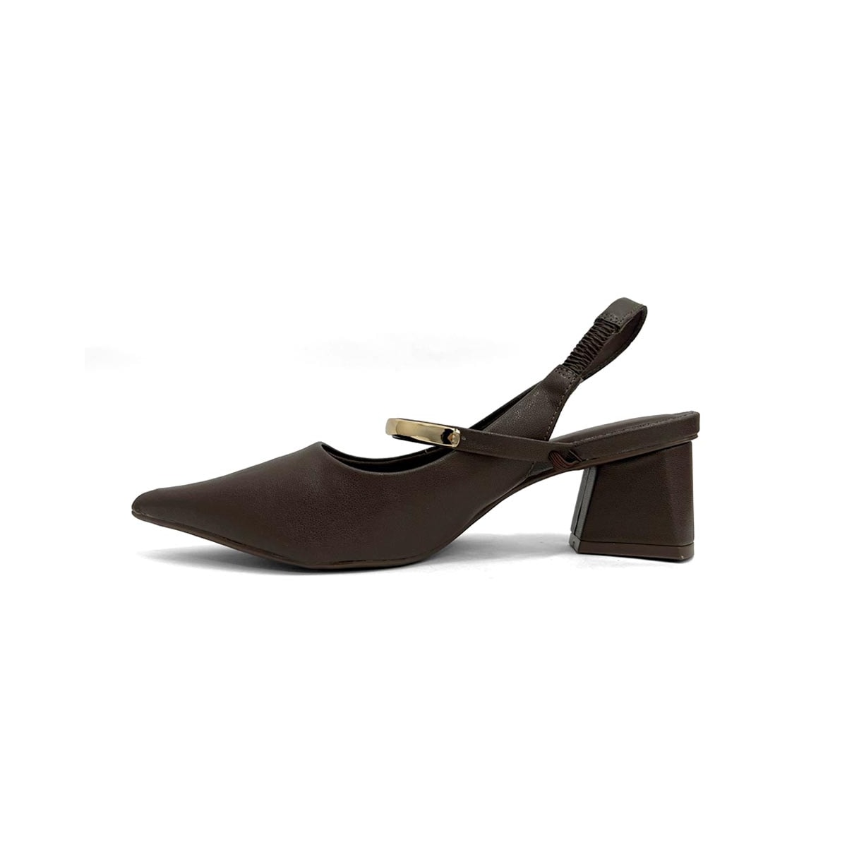 Sapato Bebecê Slingback T3838-578 Expresso Sapato Bebecê Slingback T3838-578 Expresso