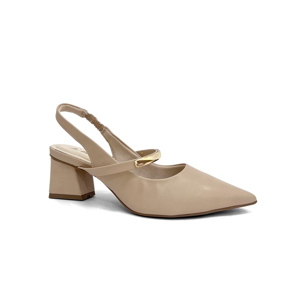 Sapato Bebecê Slingback T3838-578 Nude