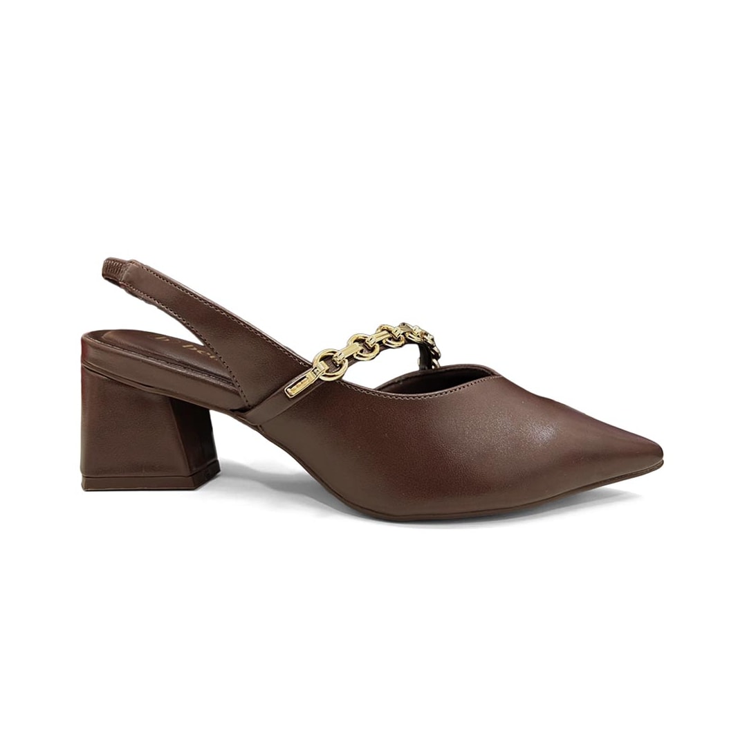 Sapato Bebecê Slingback T3838-579 Expresso