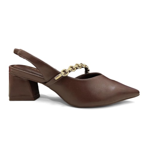 Detalhe - Sapato Bebecê Slingback T3838-579 Expresso