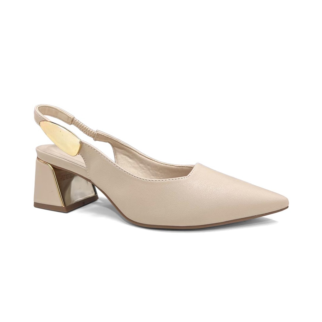 Sapato Bebecê Slingback T3862-615 Aveia Sapato Bebecê Slingback T3862-615 Aveia