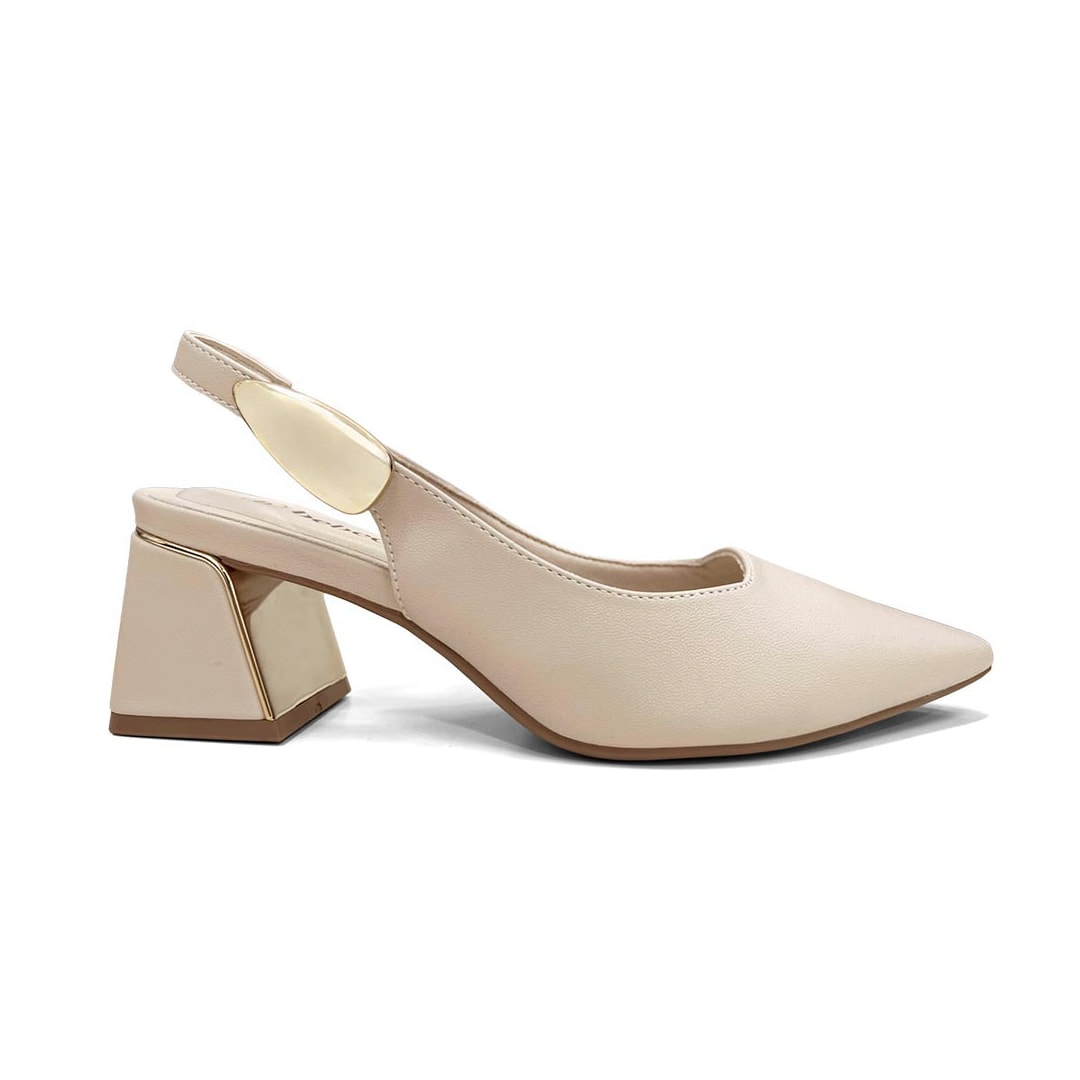 Sapato Bebecê Slingback T3862-615 Aveia