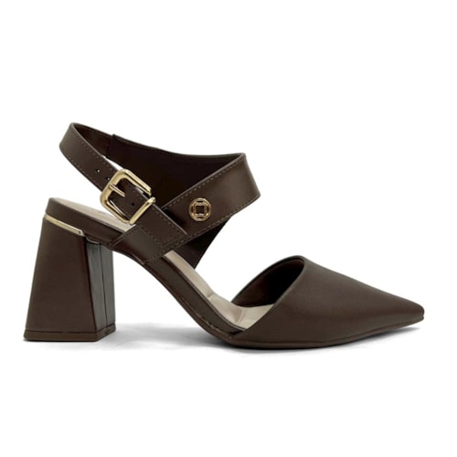 Detalhe - Sapato Bebecê Slingback T7012-022 Expresso