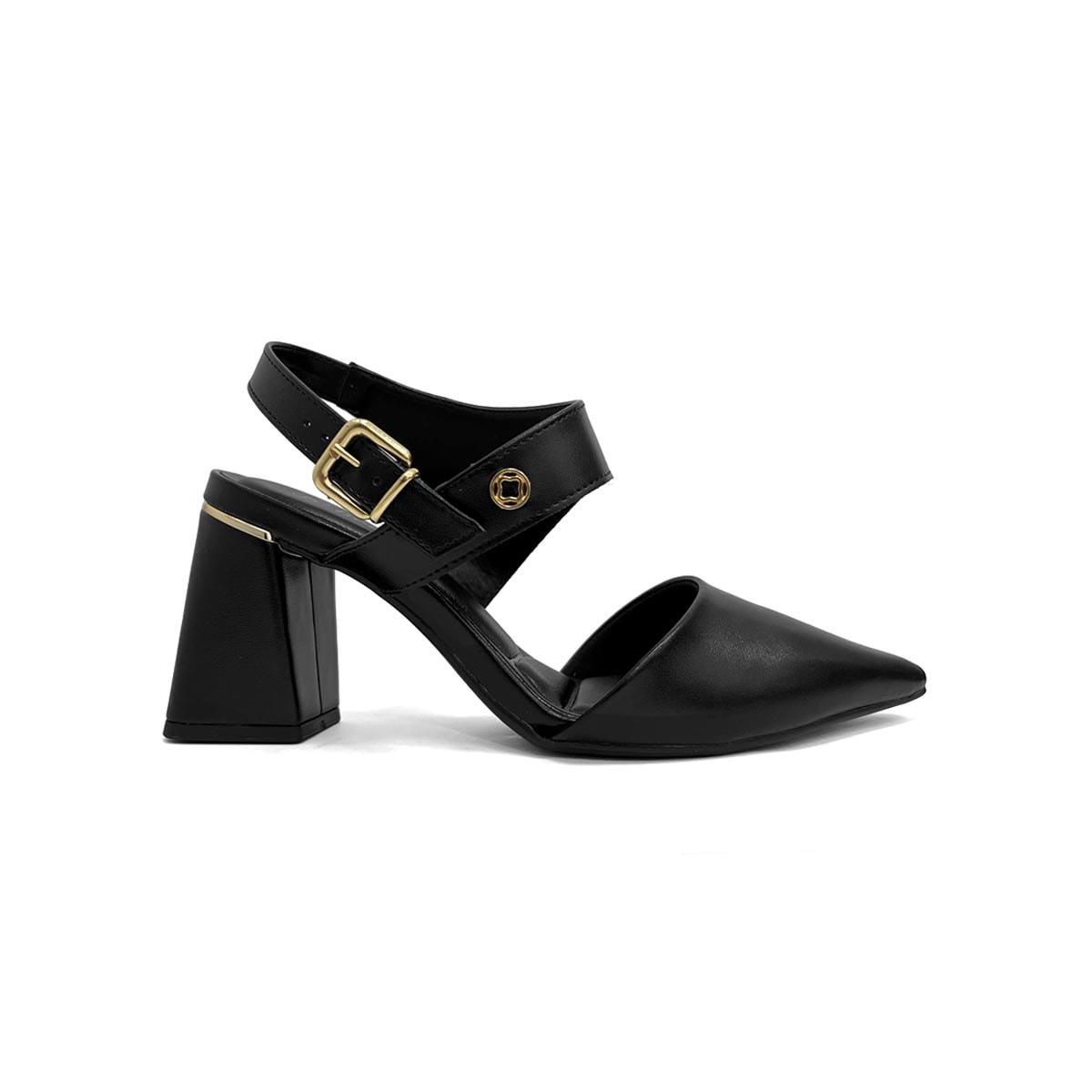 Sapato Bebecê Slingback T7012-022 Preto