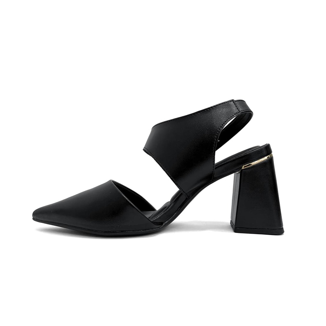 Sapato Bebecê Slingback T7012-022 Preto