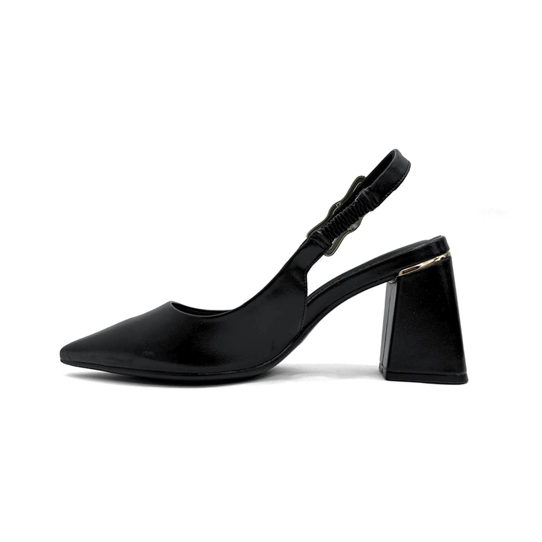 Sapato Bebecê Slingback T7012-028 Preto