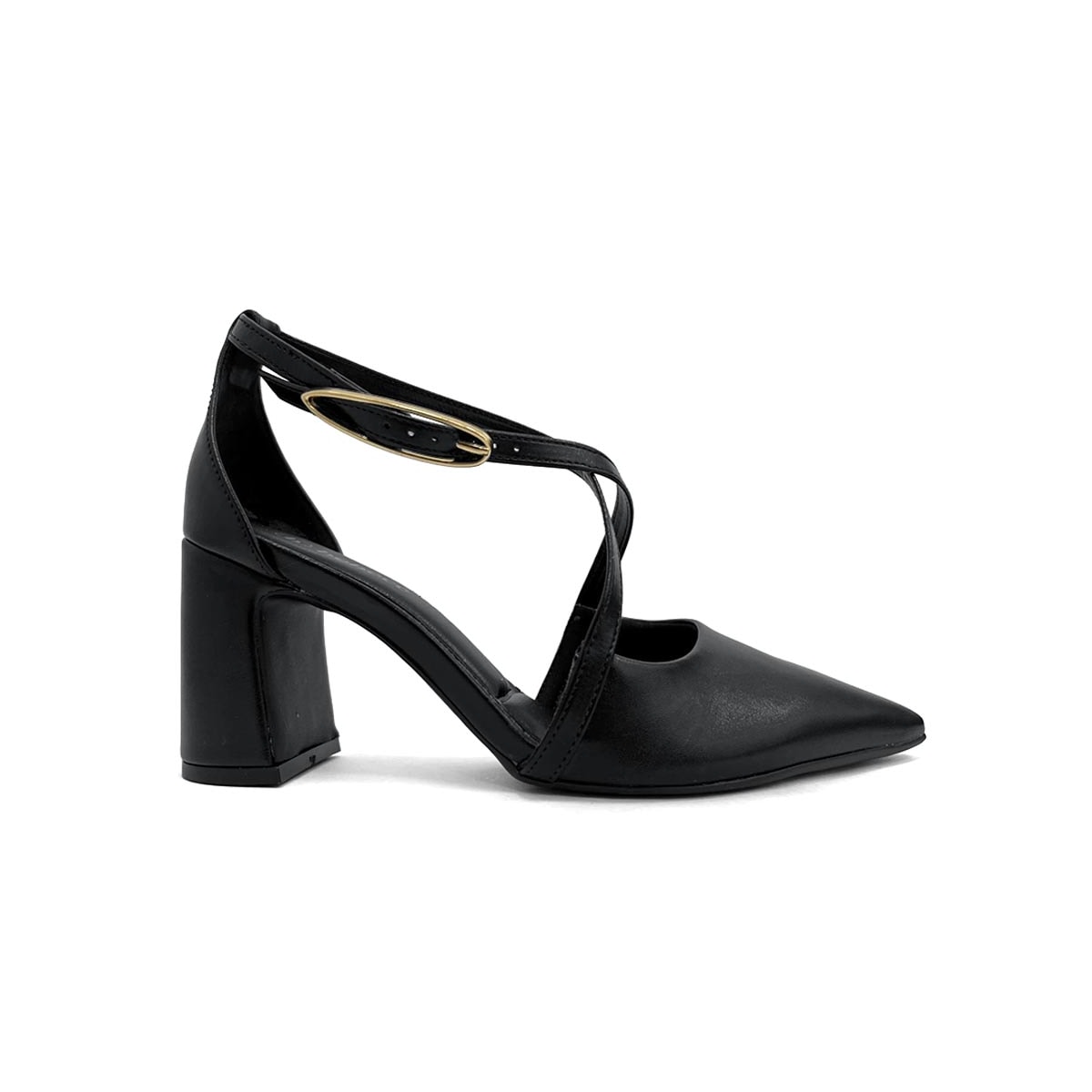 Sapato Bebecê Slingback T7021-247 Preto