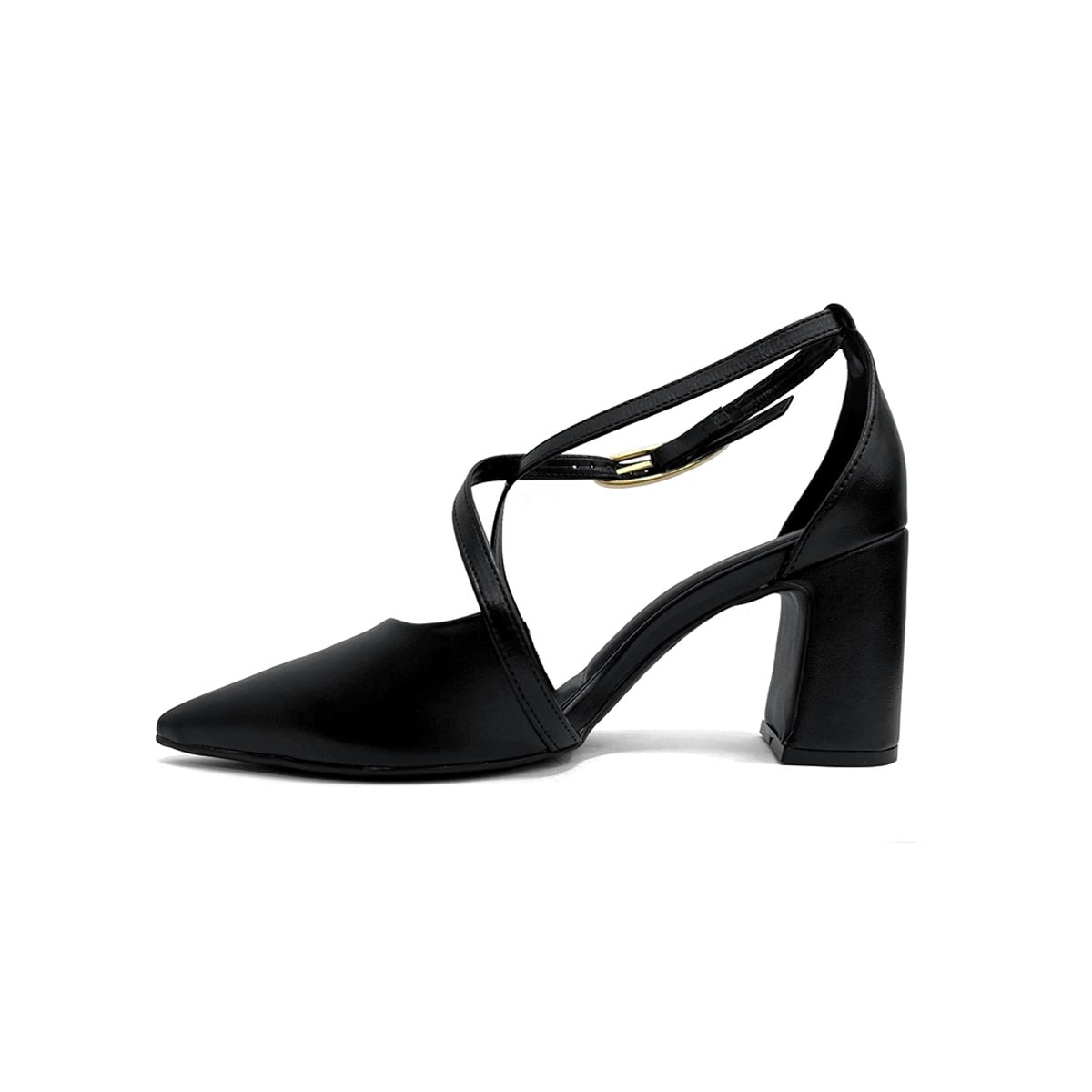 Sapato Bebecê Slingback T7021-247 Preto