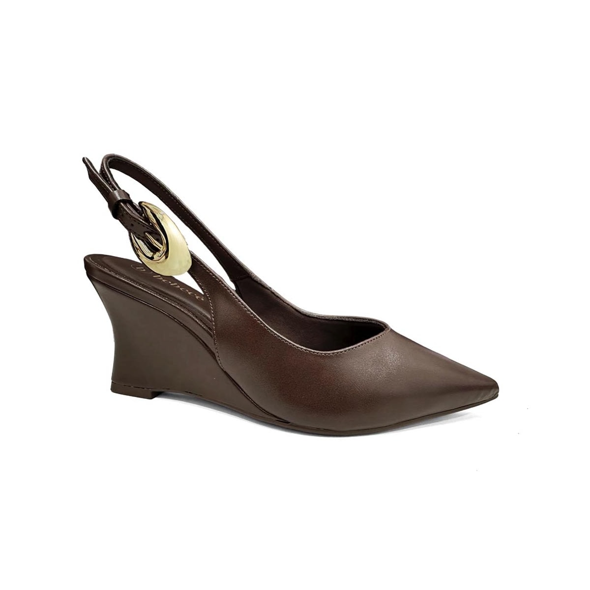 Sapato Bebecê Slingback T7033-041 Cacau