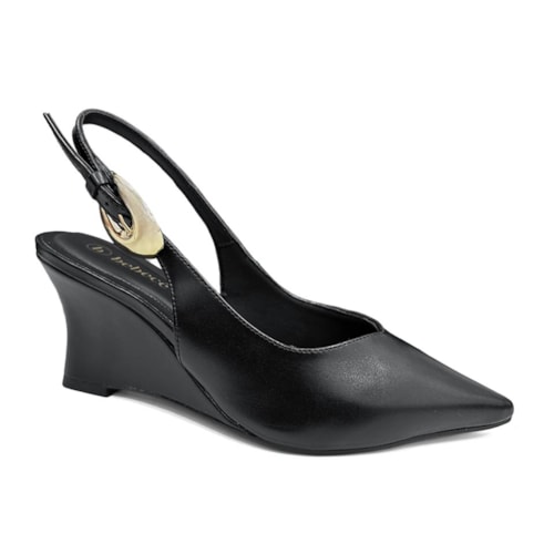 Sapato Bebecê Slingback T7033-041 Preto