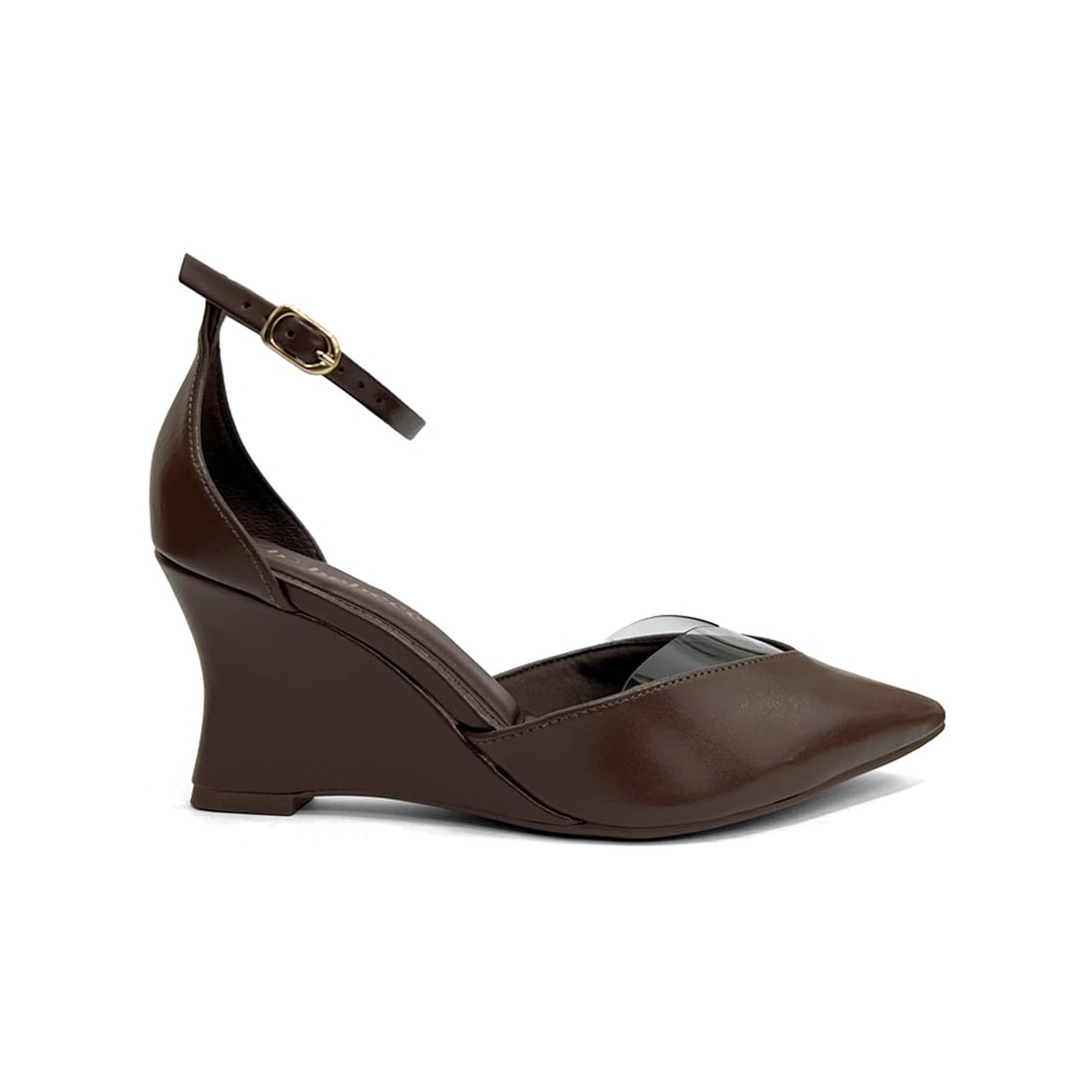 Sapato Bebecê Slingback T7033-043 Expresso Sapato Bebecê Slingback T7033-043 Expresso