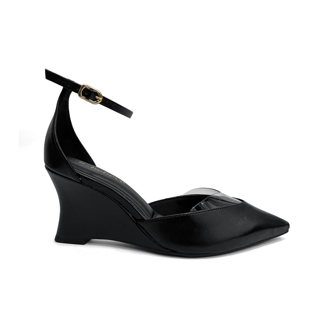 Sapato Bebecê Slingback T7033-043 Preto