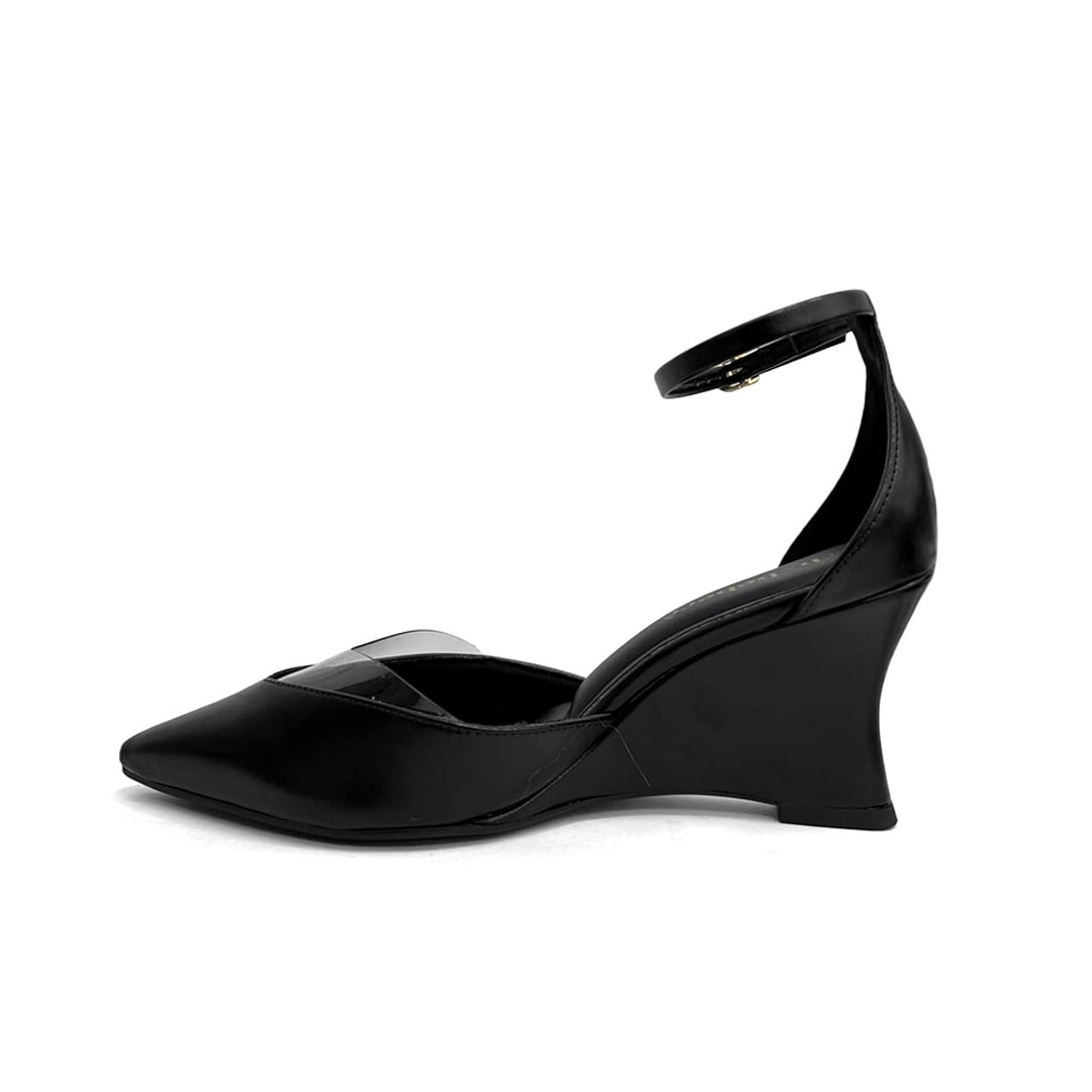 Sapato Bebecê Slingback T7033-043 Preto