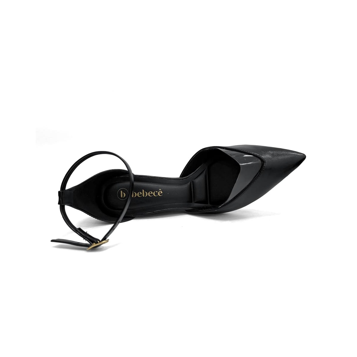 Sapato Bebecê Slingback T7033-043 Preto Sapato Bebecê Slingback T7033-043 Preto
