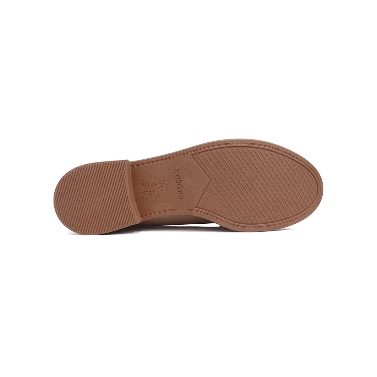 Sapato Beira Rio Mocassim 4312.102 Bege